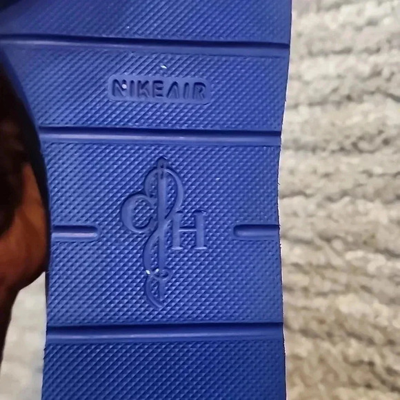 NIKE AIR Cole Haan Blue Suede Wedge - Picture 9 of 9